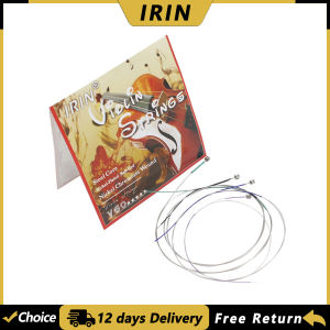 IRIN | IRIN V60 Violin Strings Nickel Silver Wound Fiddle Strings Violin Universal Musical Instrument Parts & Accessories