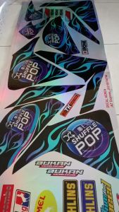 MEGAPRO  NEW(COD) STIKER STRIPING MOTOR HONDA MEGAPRO  NEW = STIKER LIST GRAFIK SIMPLE WARNA VARIASI DESAIN RACING HOLOGRAM DAN TRANSPARAN BISA COD IP.KODE 313