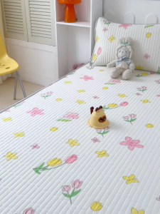 YANYANGTIAN 3in1/2in1 Latex Tilam Ice Silk Mattress Mat Cooling Mat Ice Silk Cadar Tilam Sejuk Mattress Mat Mattress Pad Waterproof MattressTilam Kalis Air