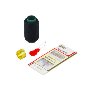 12 Color Sewing Thread Kit Needle and Polyester Threads Small Kit with Needle Threader for Hand & Machine DIY and Home
