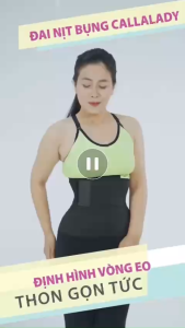 Đai Định Hình Quấn Bụng Siết Eo Chống Cuộn Gen Bụng Giảm Mỡ Sau Sinh Thoáng Mát Co Giãn