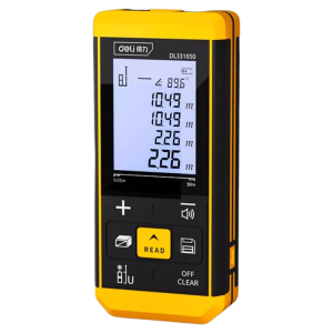 deli | High Precision Handheld Laser Distance Measurer