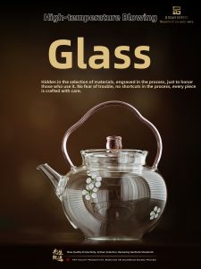 JIXIANSHENG | Heat Resistant Aesthetic Tea Pot