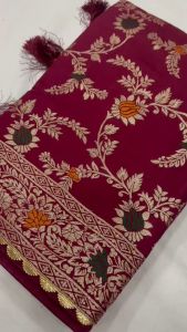 [PRE-ORDER]  Pure viscose Dolla Silk Saree {ETA:2025-12-31}