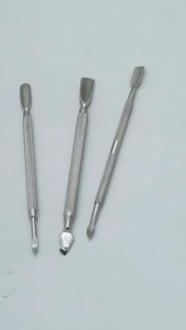 Cuticle pusher ujung segitiga SUPER SHARP pendorong kutikula kuku Cuticle pusher S-505 S-506S-508 ORIGINAL UJUNG RUNCING BENGKOK