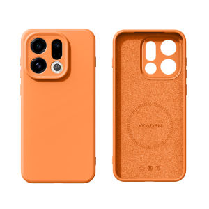XP | Ốp Lưng Sạc Từ Silicone Dung Dịch Màu Cam