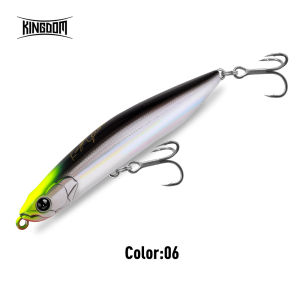 KINGDOM | Kingdom Pencil Fishing Lure 100mm 35g Saltwater Sinking Artificial Hard Bait Ultra Long-casting Stickbait For Seabass Fishing