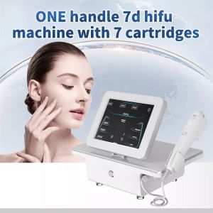 7D hifu Machine anti-aging ultrasound face lift machine  Vesta High Intensiy Foused Ultrasound 7D hifu Automatic Face Lift Machine with 7 Cartridges 20000 shots