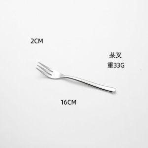 Sendok garpu SUPER TEBAL stainless PREMIUM elegant simple cutlery hotel