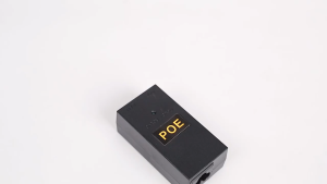ALLAN 24V1A POE Gigabit RJ45 Jacks Power Injection Module Wireless Ethernet Poe Adapter with Multiple Protections