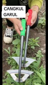 Cangkul Segitiga bolong cangkul Berkebun/ Cangkul Pacul Garuk Gali Rumput Tanah