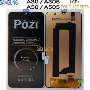 ORIGINAL POZI LCD TOUCHSCREEN SAMSUNG A30 / A305 / A50 /A505 FULL SET