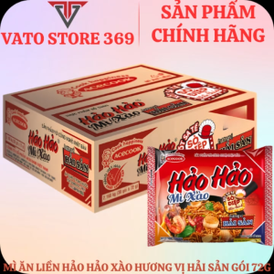 Mì ăn liền HẢO HẢO hương vị xào hải sản gói 72g
