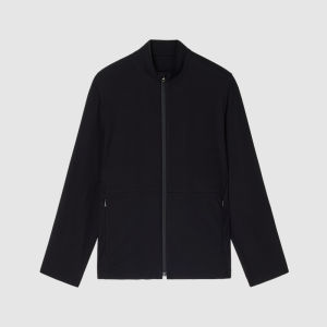 ICICLE | Circle Pattern Stand Collar Mens Jacket