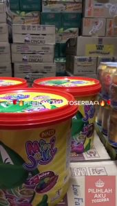 INACO Mini Jelly isi 50 cups KEMASAN EMBER / BUCKET - ( HARGA 1 DUS )