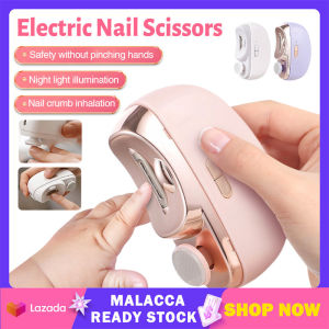 2 In 1 Electric Nail Clipper Electric Fully Automatic Nail Grinder Nail Trimmer Baby Adult Infants Nail Clippers Electric Nail Trimmer 电动修甲 全自动指甲剪指甲钳
