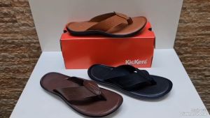 SANDAL JEPIT PRIA KICKERS KULIT ASLl / SANDAL COWOK LEBARAN MURAH PROMO / SANDAL LAKI-LAKI TRENDY / SENDAL DISTRO KEKINIAN