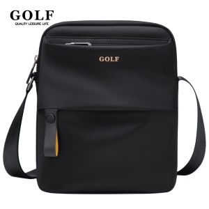 GOLF QUALITY Mens Shoulder Bag Leisure Crossbody Bags Small Oxford Waterproof Messenger Cross Body Bag Man Lightweight Sling Chest Bags Multiple Compartments