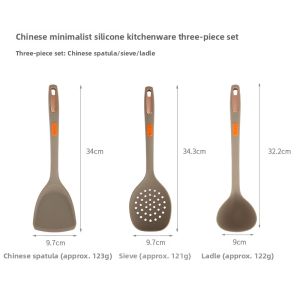 Silicone Coated Nylon Cooking Tools Set