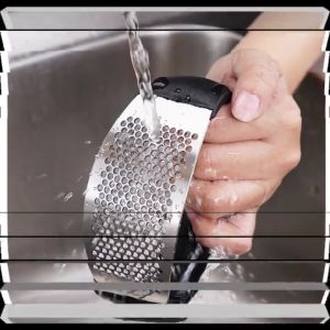 Dụng cụ dập tỏi ép tỏi nghiền tỏi inox dụng cụ nghiền tỏi bằng thép không gỉ Garlic Press