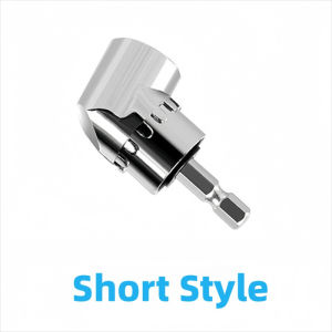 1pc Right Angle Drill 105 Degree Right Angle Driver Angle Extension Power Screwdriver Drill Attachment 1/4inch Hex Bit Drill Bit