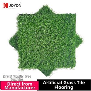Portable Artificial Grass Lawn Floating Floor for Courtyard Landscape Balcony Garden Outdoor Decoration Interconnected Segments