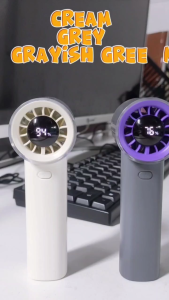 V2S Fast2 3000MAH Handheld Mini Fan Small 100-wind-speeds rechargeable Super-mute High-wind Portable