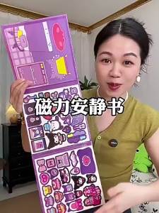 Magnetic Quiet Book for Children 6+