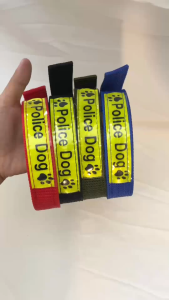 (Tặng chuông) Vòng Cổ Móc Xoay Police 2 Lớp Dằn Dặn Cho Cún Cưng Từ 6KG-25Kg