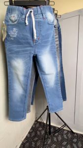 Celana Panjang Jeans Anak Usia 1-12 Tahun Bahan Melar Tebal Stretch