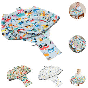Baby Shopping Cart Seat Cover Polyester Waterproof Carton Style Baby Safety Cart Cover Comfortable Children Anti-Dirty Seat Pad
