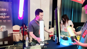 Inflatable Solar Camping Lantern LED Camping Light Tube With Power Bank Function For Camping