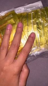 Gudang Murahmu - 1 Pak isi 10pcs  Kinoki Gold Emas Koyo Tempel Kaki Detox - Perawatan Kaki