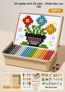 WANWEIMAN | Bộ Đồ Chơi Ghép Hình 3D Giáo Dục cho Trẻ 3-6 Tuổi