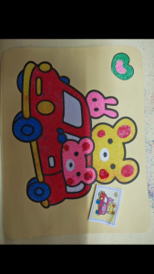 40 pcs Creative Sand Art Painting for Kids | Mix Design 40 Pc A7