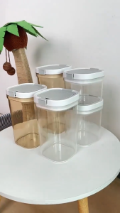 1300/1800ML kotak susu  Tempat Susu Bubuk Bayi  Wadah Susu Toples Makanan Vacuum Sealed Box Kotak Penyimpanan Makanan