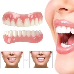 Bộ Dụng Cụ Làm Răng Giả Bằng Silicon Miếng Lót Mềm Bộ Hàm Trên Hàm Dưới Dễ Sử Dụng Sản Phẩm Chăm Sóc Răng Miệng