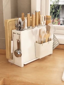 ชั้นเก็บมีดทำครัว ที่ใส่มีดตั้งโต๊ะ - ชั้นวางมีดติดผนัง กล่องเสียบมีด - ตะเกียบครัวเขียงที่วางมีดเคาน์เตอร์ครัวที่เก็บของและระบายน้ํา - LAZBAOO105