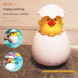 Baby Bathing Toy Kids Cute Duck Penguin Egg Water Spray Sprinkler Bathroom Sprinkling Shower Swimming Water Toys For Kids Gift