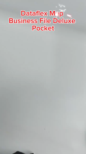 Dataflex Map Business File Deluxe Pocket Folio F4 (Isi 12 pcs)