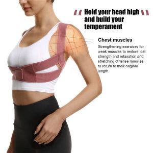 Back Spine Supporters Posture Corrector for Hunchback and Scoliosis Adjustable Posture Trainer