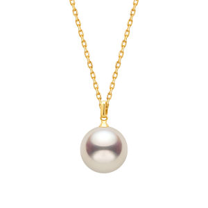 Helas | Edison Pearl Necklace with 14K Gold Pendant