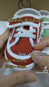 EASY WEARHOUSE Children Fashion Canvas Shoes Boys Girls Sneakers Kasut Raya
