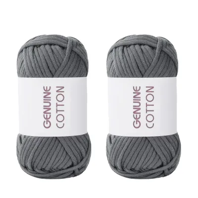 10pcs/50g Genuine Cotton Yarn Beginner Crochet Yarn Easy To Use Cotton Yarn for Hand Knitting Weaving DIY Scarves Blankets Hat