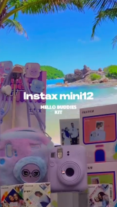 Fujifilm instax mini 12 MelloBuddies Kit Original Malaysia Warranty