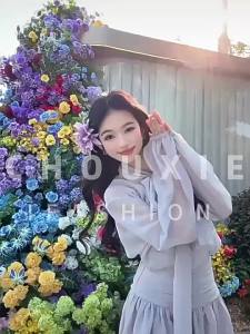 CHOUXIE | Chic Stylish Early Autumn OOTD Set Dress