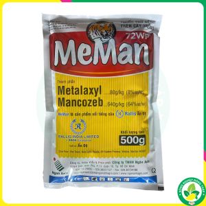 Thuốc Trừ Bệnh Trên Cây Trồng MeMan 72WP (Gói 500g)