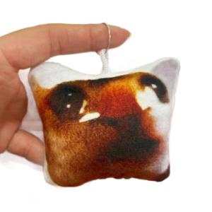 1pcs Kitten Voice Doll Soft Plush Portable Squeeze Talking Cat For Bag Home Car Decor Keychain Realistic Meow Sound Kids Toys