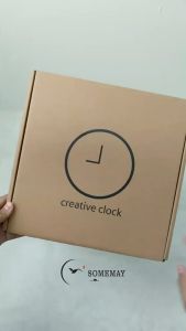 Jam Dinding Bulat Kreatif Design Modern MD39: Aesthetic & Unik