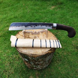 Golok candung baja perkupas kelapatebang kayu/bambu